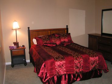 Large master suite.