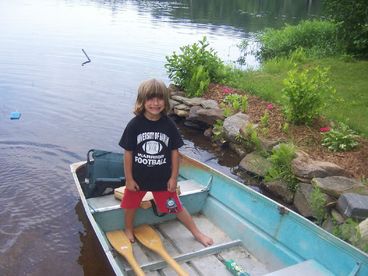 great fishing for kids, rental comes with boat!