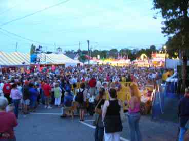 Lobster Fest in nearby Rockland
