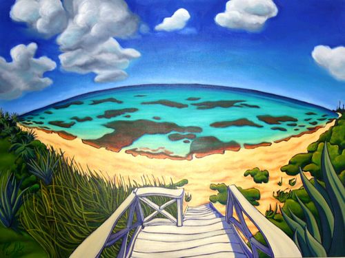 View Aqua Vista  Beachfront House with