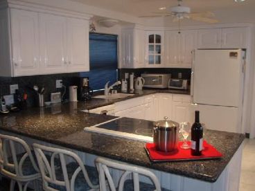 Kitchen Area. more photos available at www.lajollashoresrentals.com
