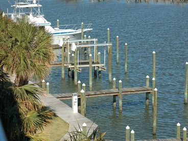 Private Boat Slip, Fishing Pier and Cleaning Station, and Boat Ramp