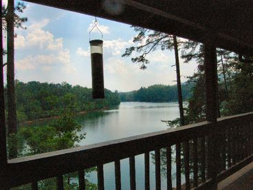 From the porch