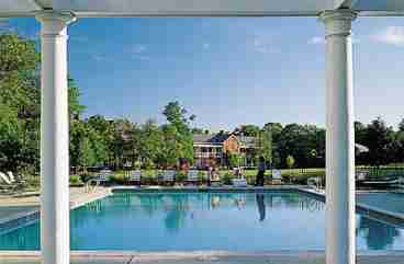 The Pool, with Parade Ground Homes in the Background