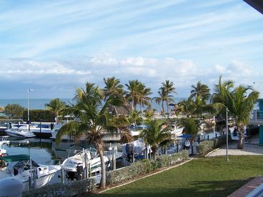 View of the Marina, beach & Ocean