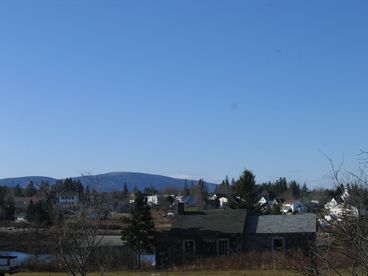 Caddilac Mountain from the Kitchen 