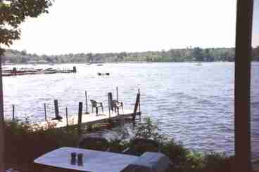 View of Dock from Patio
