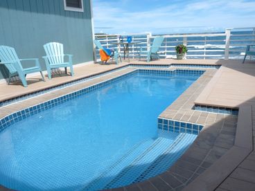 Pool overlooking the Ocean