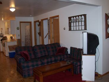 Main Living Area with Main TV