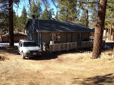 Cabin in the fall