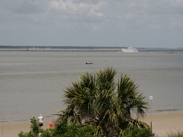 The view from SunKissed is beautiful to the east, west and north.  Corner views are the BEST!