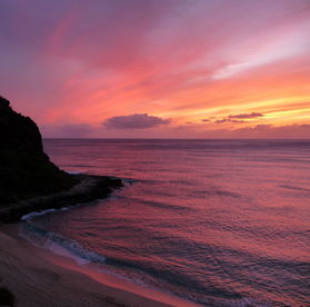 Sunset from the Lanai