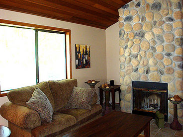 Wood Burning Fireplace
