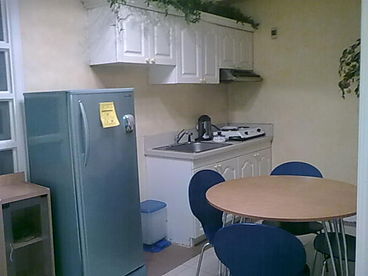 kitchen with dining for 4