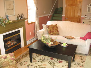 Lory Cottage is our lakeside cottage; a lovely two story, two bedroom getaway located at the end of the lane. It\'s the perfect place for pedal boating, fishing, tubing, or just relaxing by the water! 