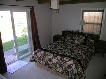 Sliding Glass Door to Large Back Yard