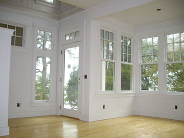 Master bedroom (2008 construction photo- new pictures coming soon!)