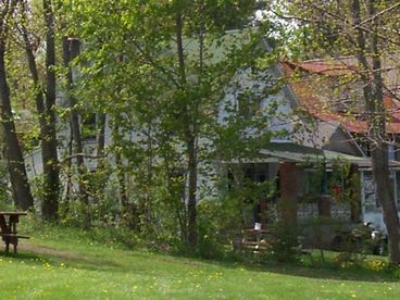 Front Porch/Side of house from Beach Area.