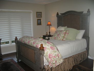 Spacious bedroom - walk in closet and more.