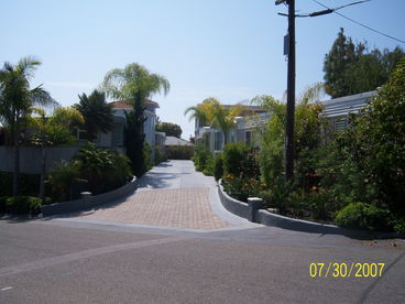 Private dead end entrance into this very quiet and intimate little community. No through traffic. Great for small children. Only 8 beach cottages and small manufactured homes.