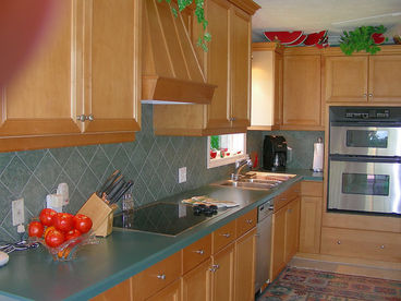 New kitchen...completely equipped.