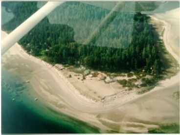 Indian Point from the air.