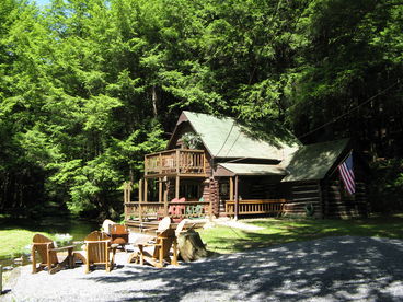 A CABIN BY THE STREAM