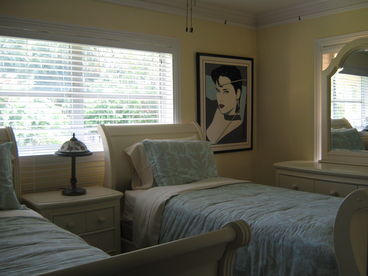 Small bedroom with private bathroom