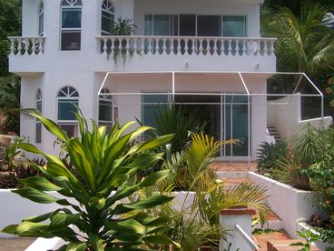 View from gardens