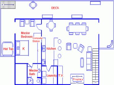 Upstairs Floor Plan
