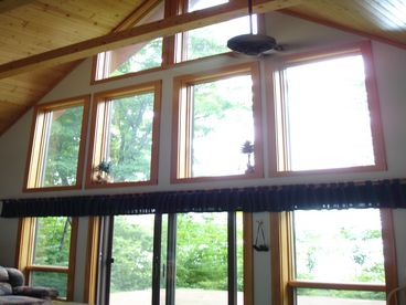 Dramatic Chalet Style Lake Home