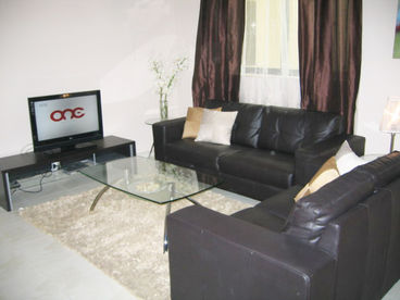 An elegant and  comfortable living room.