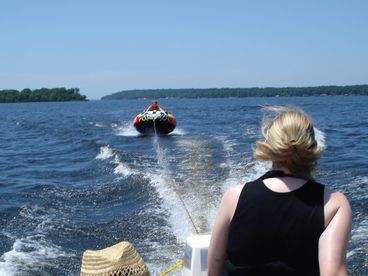 Fun on Lake Palestine