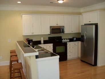 Large kitchen with all new appliances
