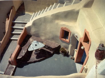 Terrace - Santorini Area Vacation Home with Sea View