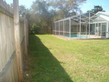 Fenced Backyard