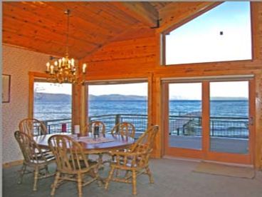 Dining Room looking out over Lake Tahoe