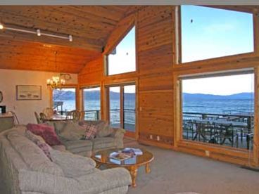 Living Room view of Lake Tahoe