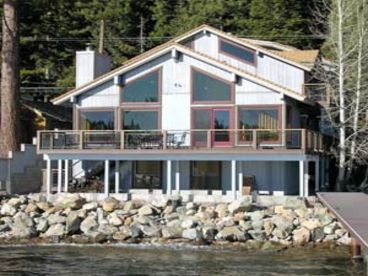 View Waters Edge  Tahoe Lakefront Home