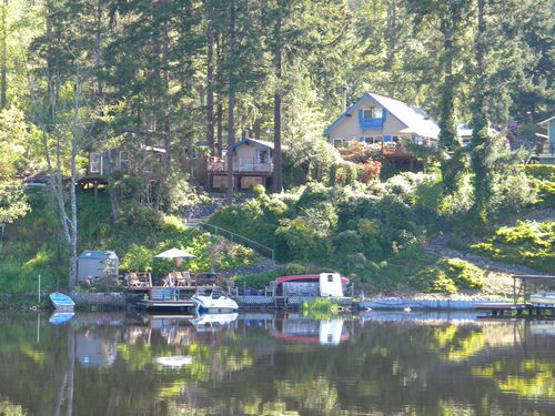 View Ohop Lake Chalet
