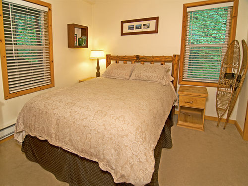 Cozy and warm master bedroom.