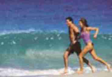Run the beach!
