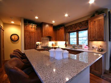 Breakfast bar at the Keystone Sanctuary