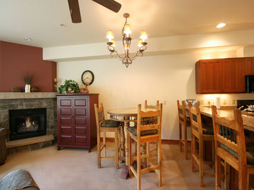 Dining Area close to Bar Seating at Counter