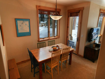 Beautiful Dining Area just off Living Area