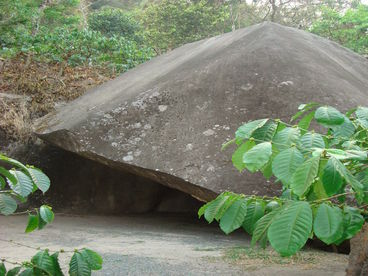 Cave at the retreat