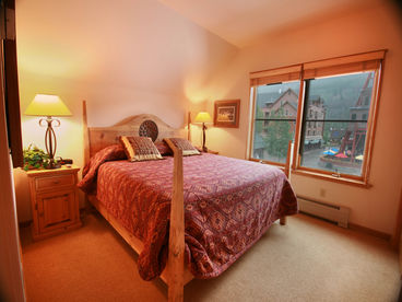 Master Bedroom at Black Bear lodge