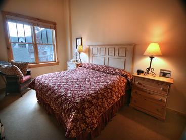 Master Bedroom with a view of the village