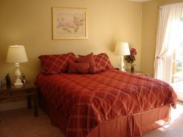 Master bedroom, with private bath