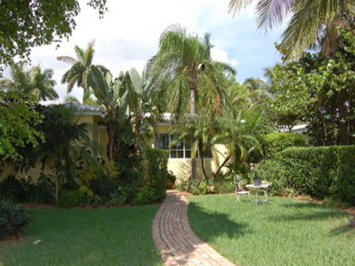 Front of the house